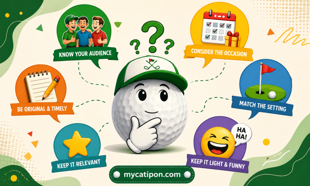 Right Golf Pun for the Occasion