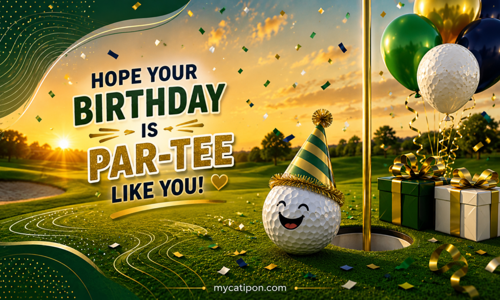 Golf Birthday Puns