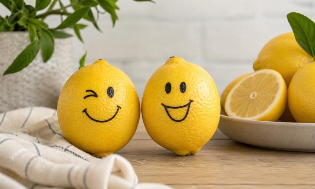 Cheerful Lemon Kitchen Friends