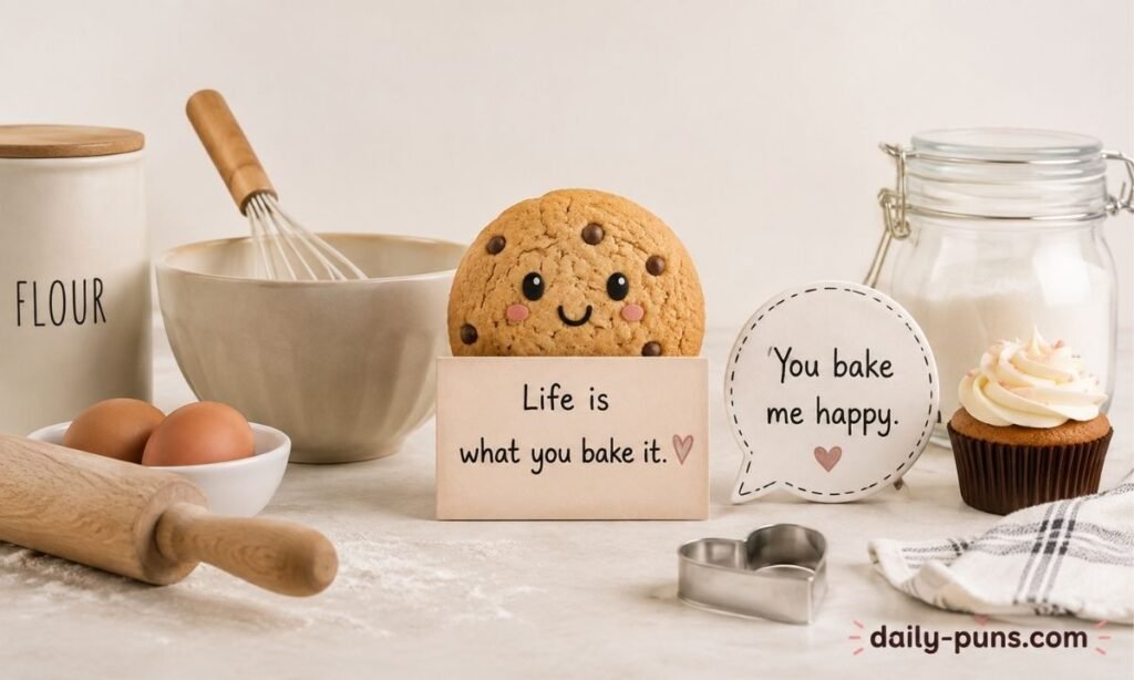 Cozy Baking Puns