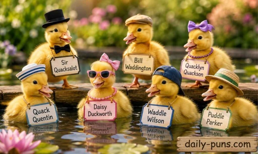 Duck Puns Names