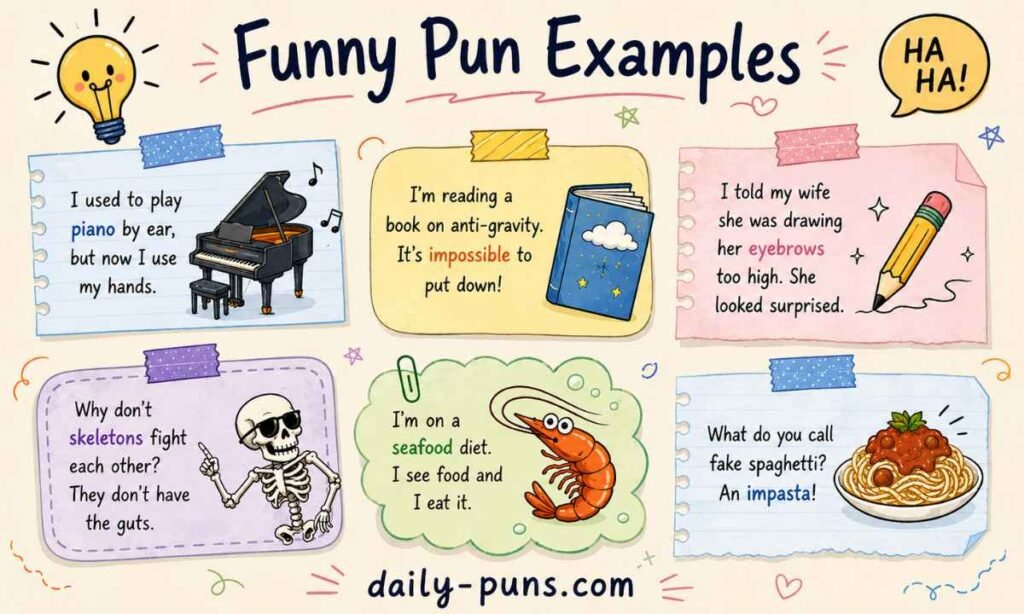 Funny Pun Examples