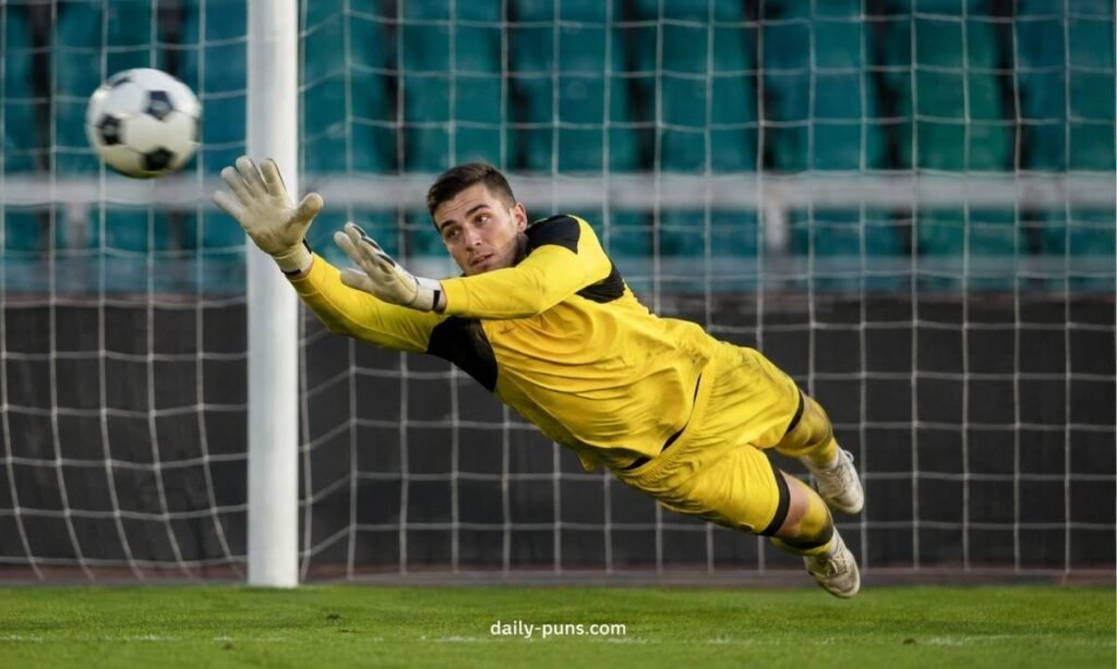 Goalkeeper’s Dramatic Diving