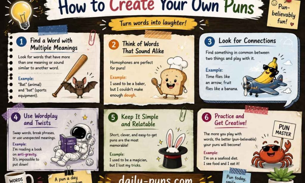 How to Create your Own pun