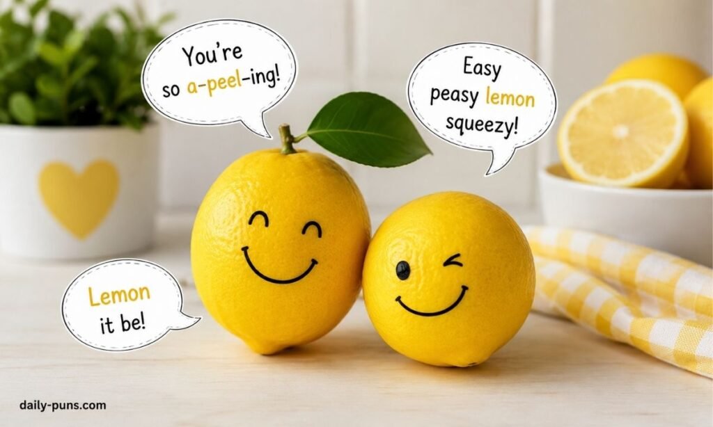 Punny Lemon Friends