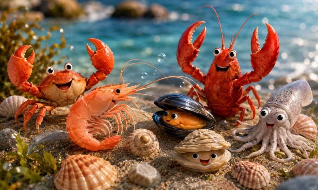 Shellfish and Seafood Puns