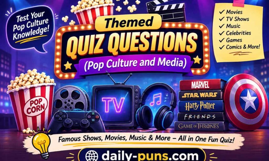 Themed Quiz Questions
