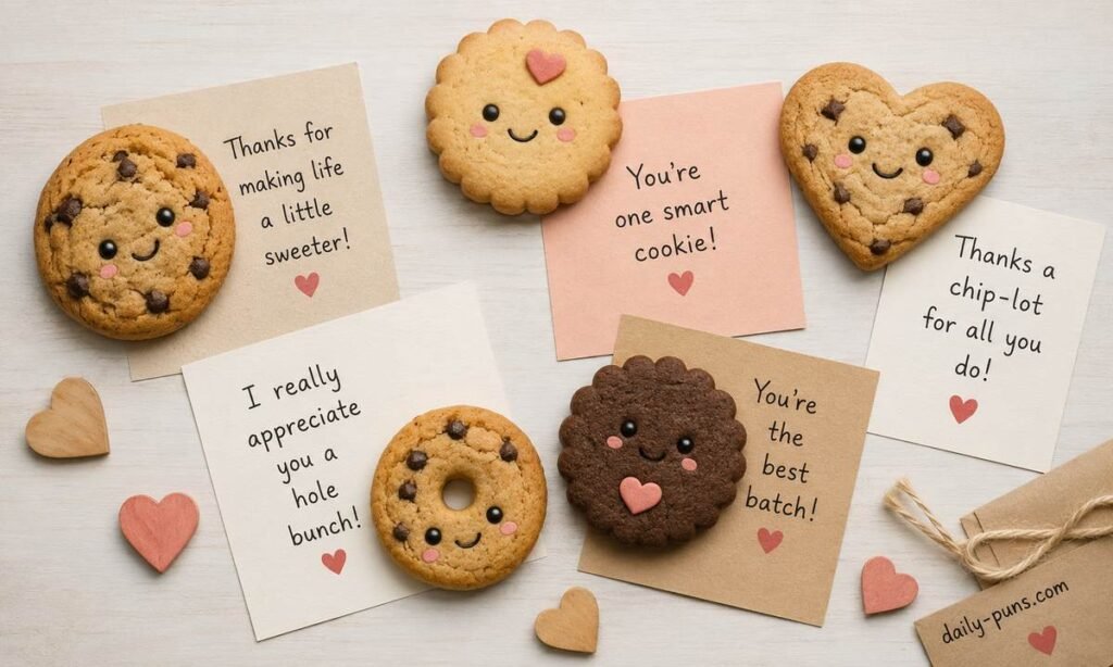 Cookie Puns for Appreciation