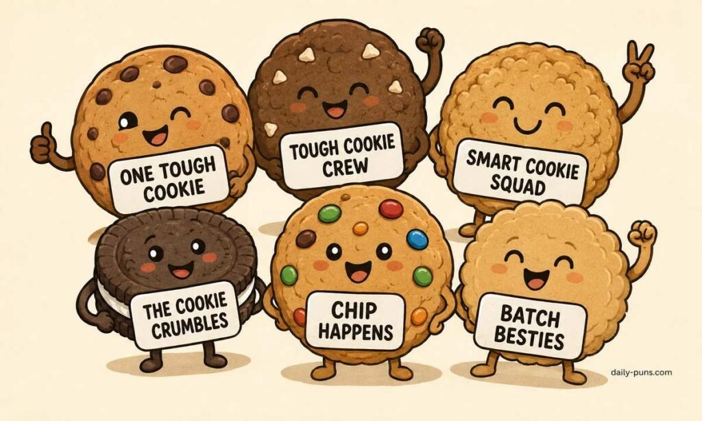 Cookie Pun Names for Teams
