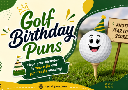 Golf Birthday Puns