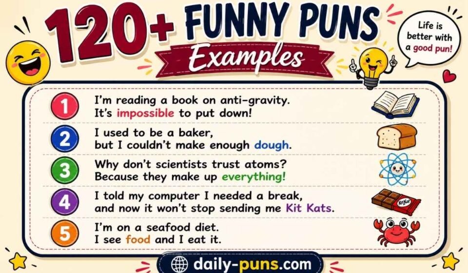 Funny Puns Examples