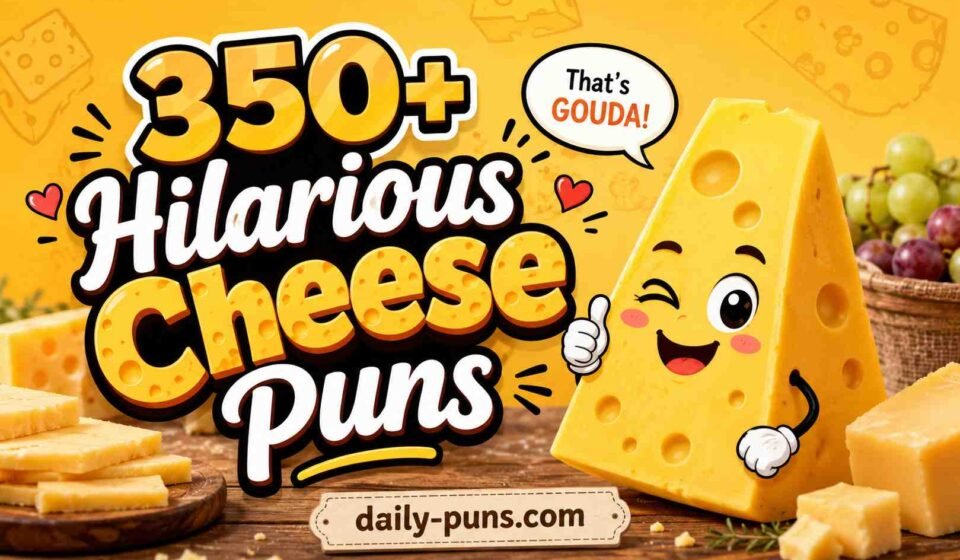 Hilarious Cheese Puns